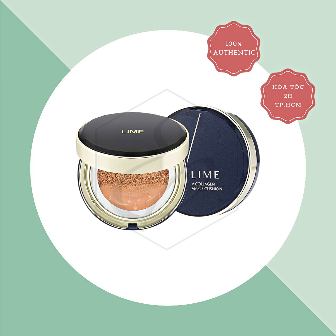 Phấn Nước Dưỡng Ẩm Lime V Collagen Ample Cushion